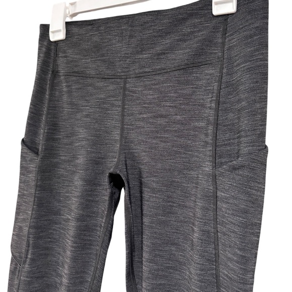 Lululemon Speed Up Tight 28"Heathered Black Leggings Size 8 W5CM8S - Picture 4 of 12